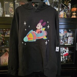 DisneyParks DISNEYLAND Mickey Play In The Park Astro Orbiter Hoodie Large NWT